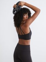Non-Wired Non-Padded Plain Sports Bra