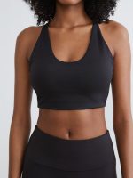 Non-Wired Non-Padded Plain Sports Bra - Image 4