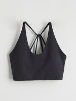 Non-Wired Non-Padded Plain Sports Bra - Image 5