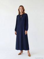 Tie Neck Dress - Image 2