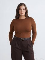 Crew Neck Women's Bodysuit - Image 2