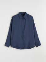 Oversize Modal Blend Women's Shirt - Image 5