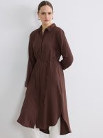 Textured Oversize Women's Shirt Tunic - Image 2