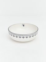 Printed Ceramic Salad Bowl 20 cm - Image 3