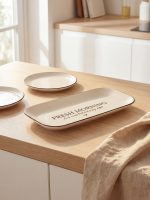 Printed Ceramic Serving Plate