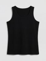 Boy's Crew Neck Undershirt, Set of Two - Image 2