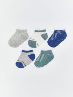 Baby Boys' Trainer Socks 5-Pack