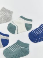 Baby Boys' Trainer Socks 5-Pack - Image 3