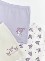 Kuromi Printed Girls' Boxer 3-Pack - Image 3
