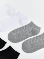 Basic Boys' Trainer Socks 7 Pack - Image 2