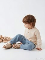 Baby Boy Muslin Shirt and Trousers