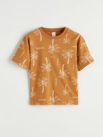 Patterned Boys' T-Shirt and Shorts - Image 3