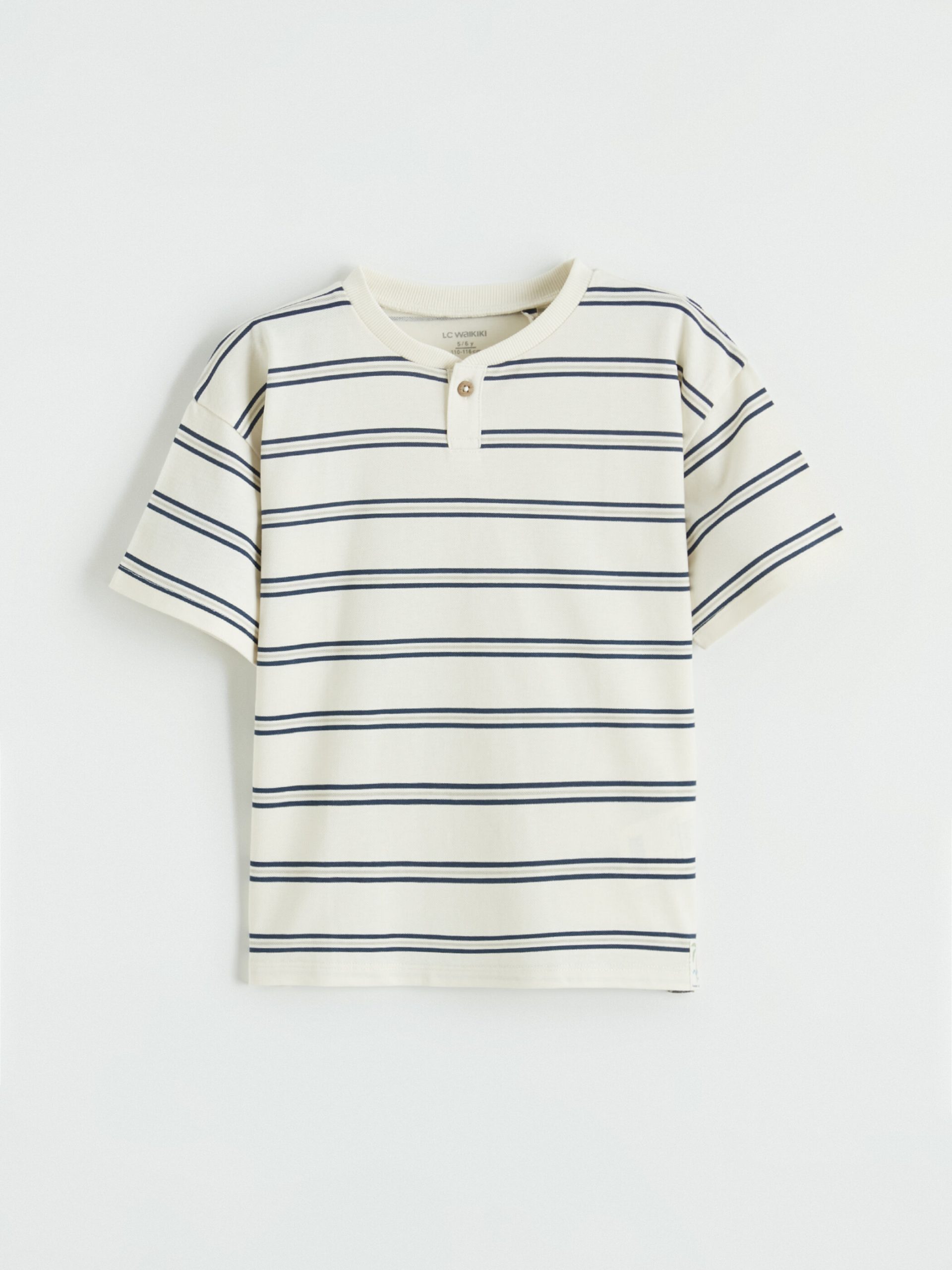 Crew Neck Striped Boy's T-Shirt