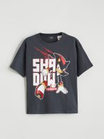 Sonic Print Boys' T-Shirt - Image 2