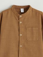 Grandad Collar Boys' Shirt - Image 2