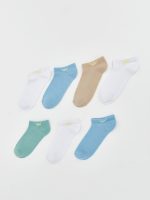 Patterned Boys' Trainer Socks 7 Pack