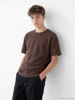 Crew Neck T-Shirt for Boys - Image 2