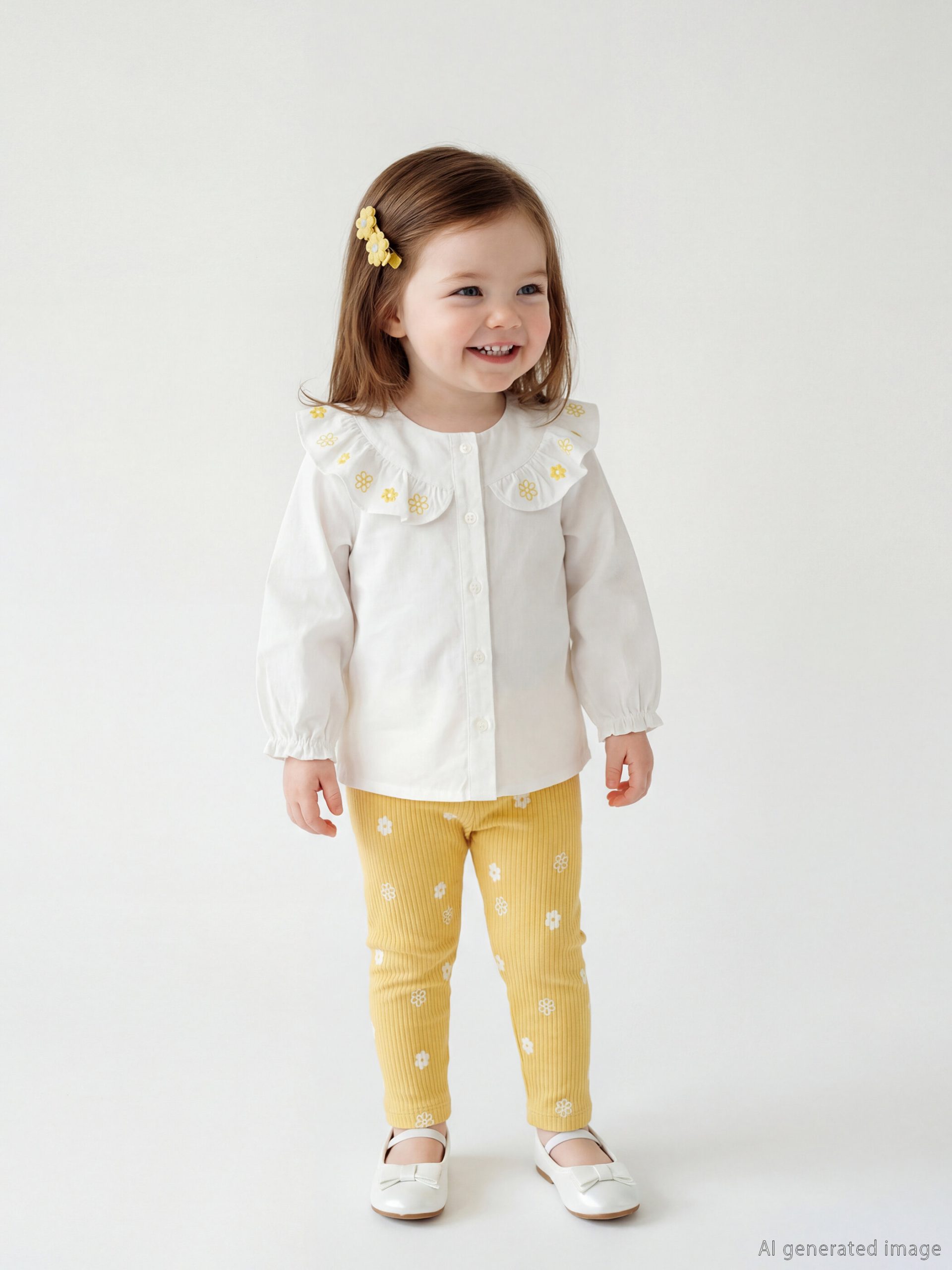 Floral Baby Girl Shirt and Leggings