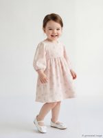 Floral Ruffled Baby Girls' Dress