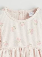 Floral Ruffled Baby Girls' Dress - Image 3