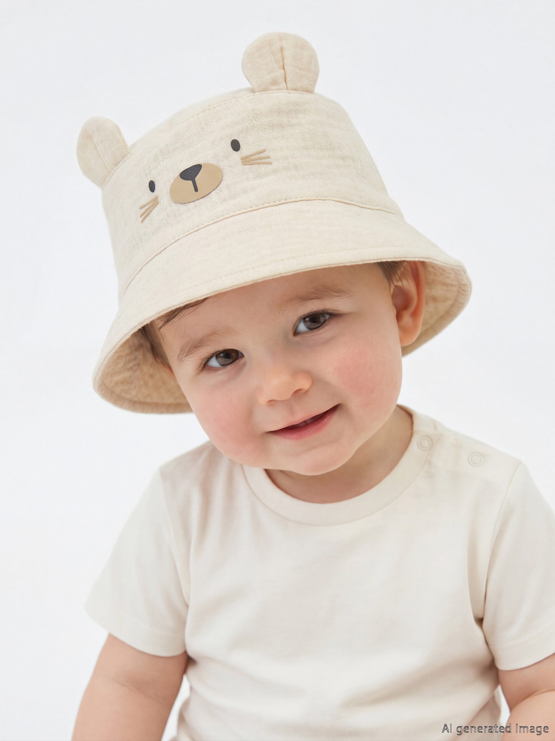 Animal Figured Baby Boys' Bucket Hat