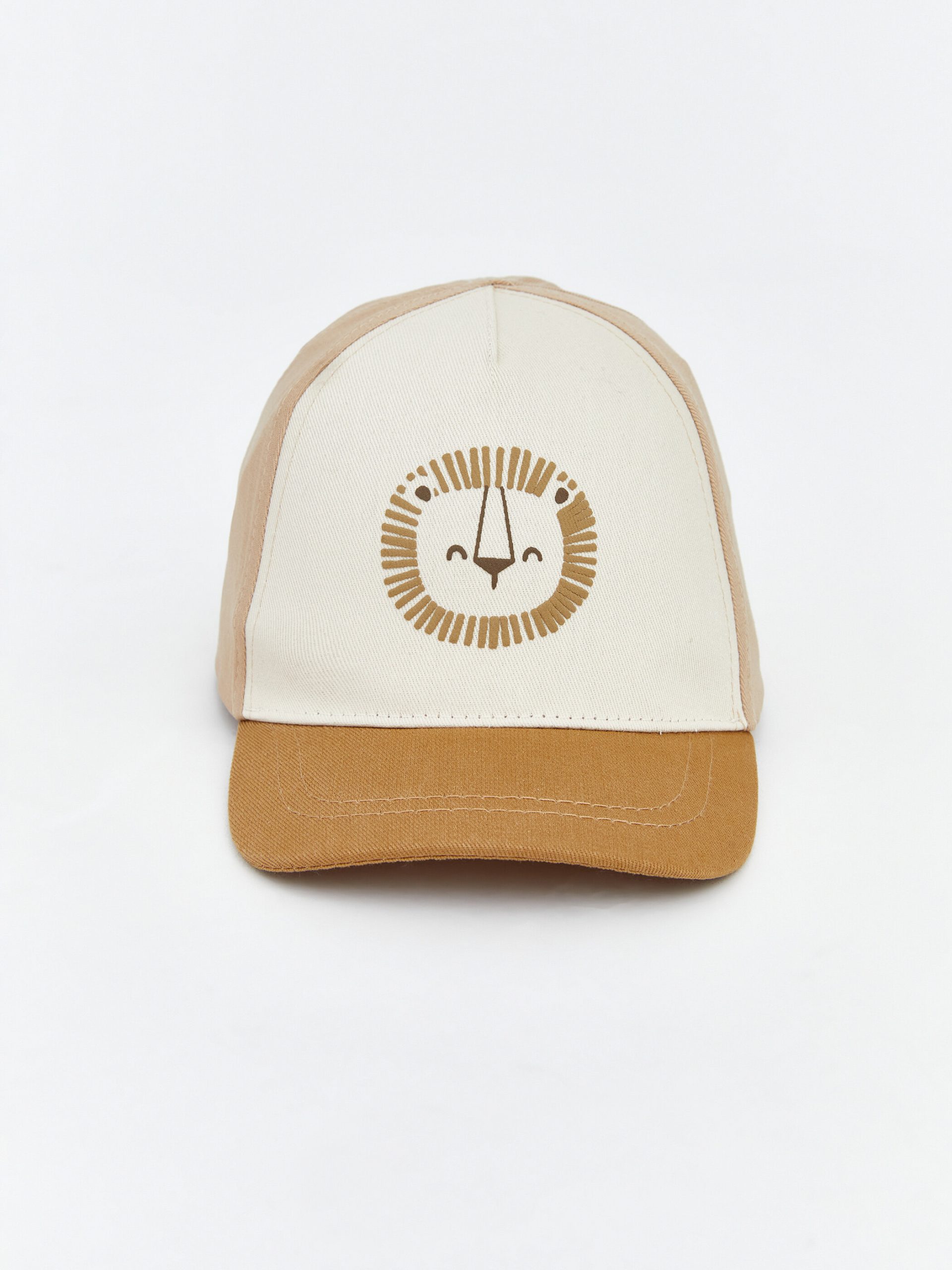 Lion Print Baby Boy Baseball Cap