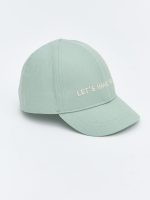 Embroidered Text Baby Boys' Baseball Cap - Image 3