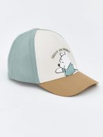 Winnie the Pooh Printed Baby Boy Baseball Cap - Image 2