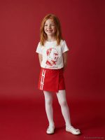 Striped Girls' Skort