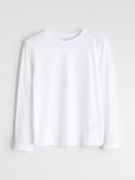 Girl's Basic Crew Neck T-Shirt - Image 2