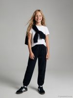 Elastic Waist Girl Jogger Sweatpants