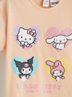 Hello Kitty Printed Girls' T-Shirt - Image 3