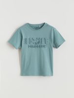 Embossed Printed Boys' Shortie Pyjama Set - Image 2