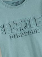 Embossed Printed Boys' Shortie Pyjama Set - Image 3