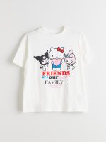 Hello Kitty and Friends Printed Girls' T-Shirt