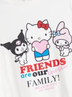 Hello Kitty and Friends Printed Girls' T-Shirt - Image 2