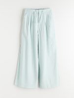 Girls' Wide-Leg Pleated Trousers - Image 2