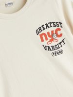 Printed Boys' T-Shirt and Shorts - Image 3