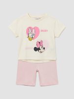 Minnie Mouse Printed Baby Girls' T-Shirt and Leggings - Image 2