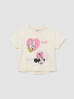 Minnie Mouse Printed Baby Girls' T-Shirt and Leggings - Image 3