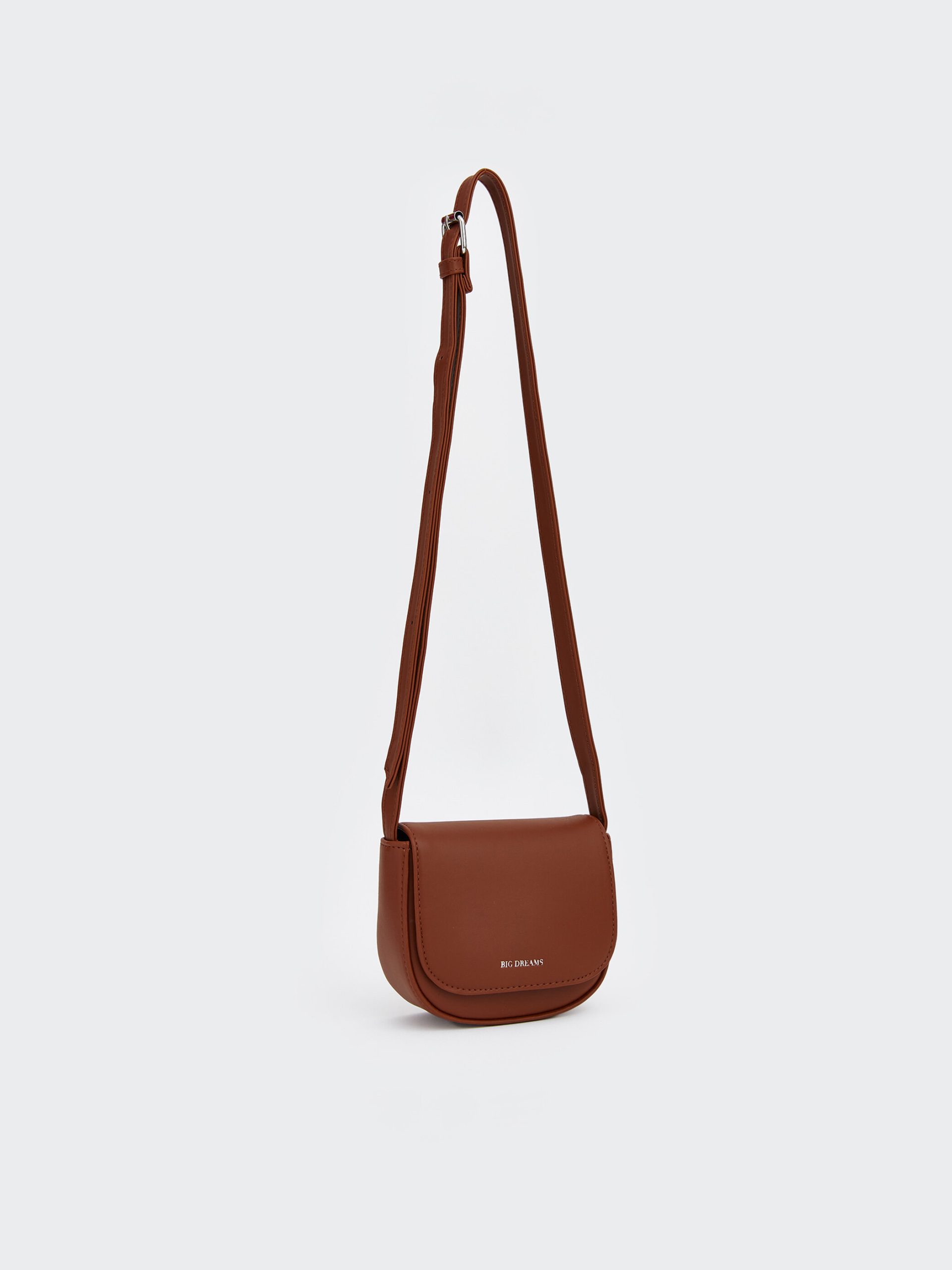 Leather-look shoulder bag for girls