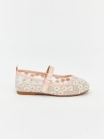 Floral Embroidered Baby Girl Ballet Flats - Image 2