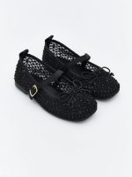 Bow Detailed Baby Girl Flats