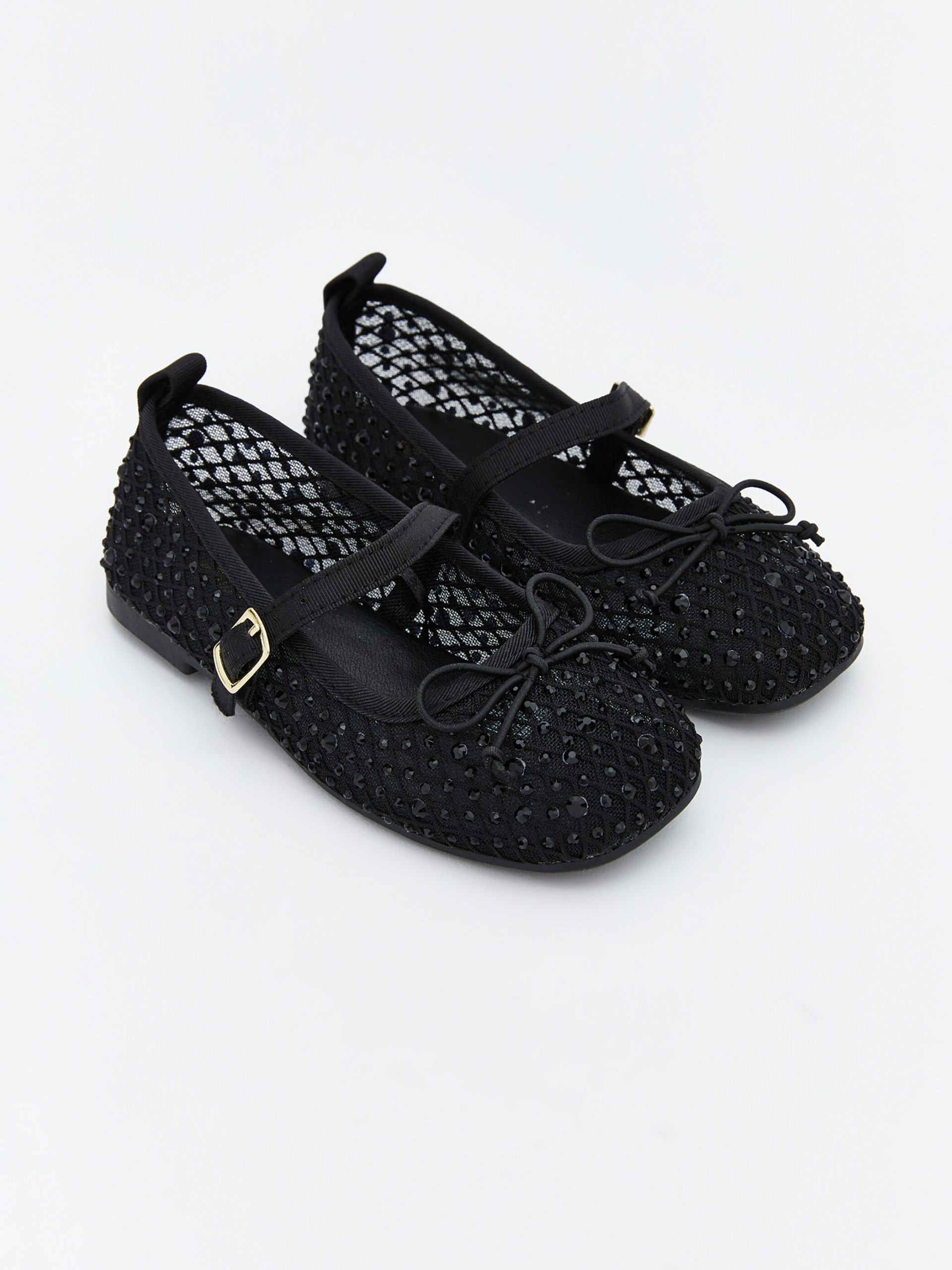 Bow Detailed Baby Girl Flats