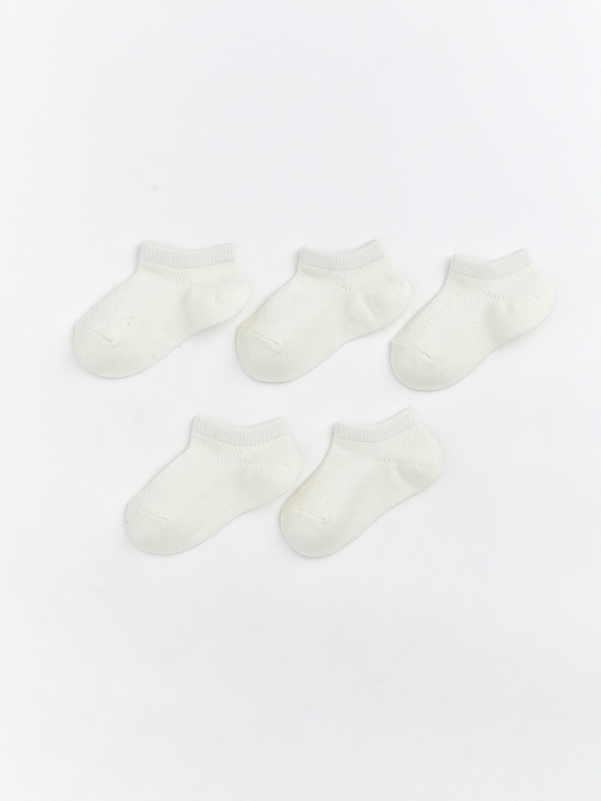 L_20261-S6DA63Z1-Q6K_A.jpg Baby Girl Ankle Socks 5-Pack - Image 1