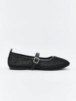 Leather-look ballet flats for girls. - Image 2