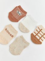 Baby Boy Trainer Socks 5-Pack - Image 3