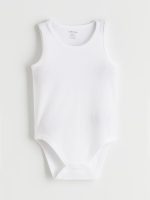 Crew Neck Baby Boys' Snap Bodysuit 3-Pack - Image 2