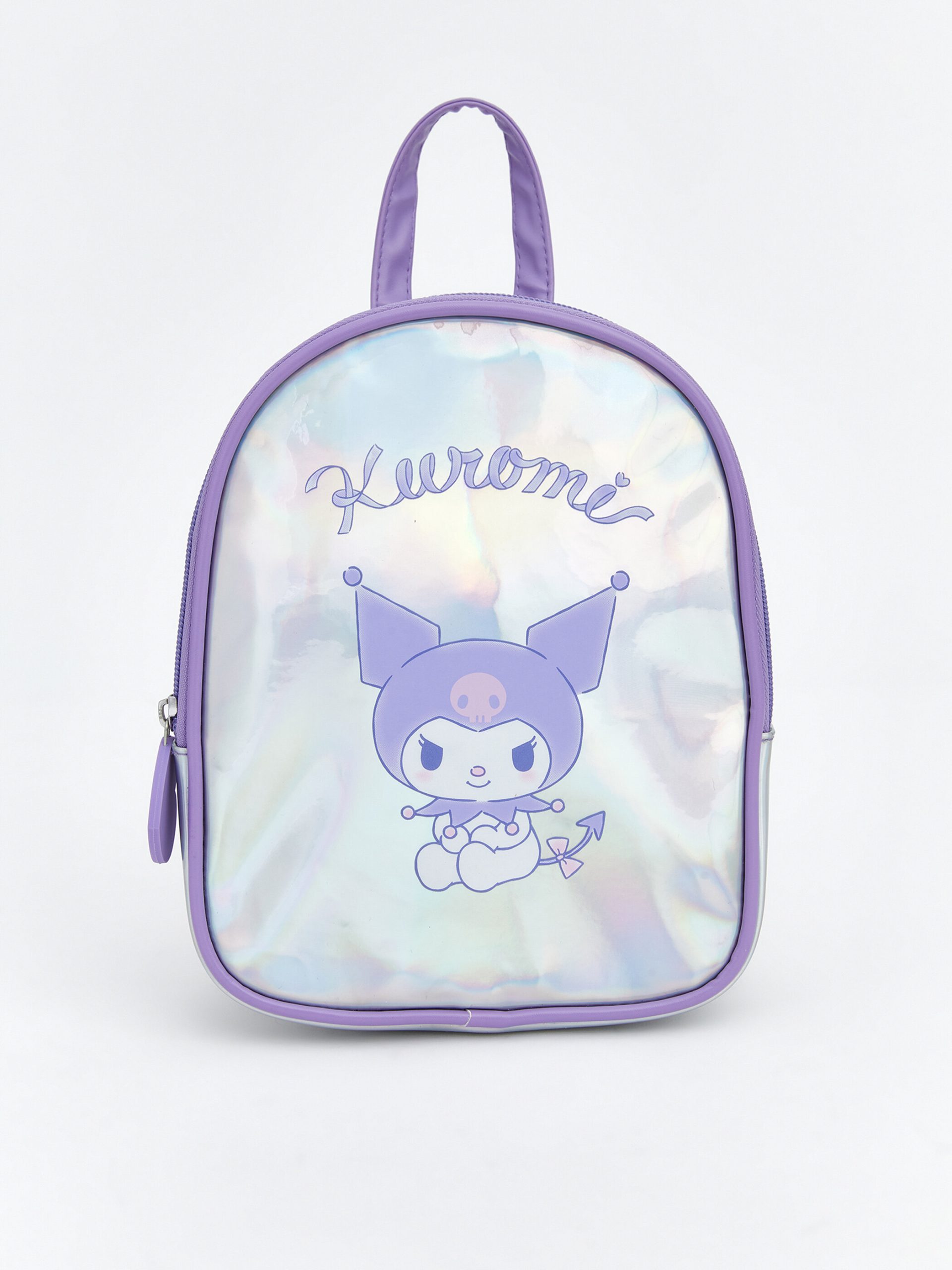 Kuromi Print Backpack for Girls