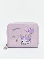 Kuromi Print Wallet for Girls